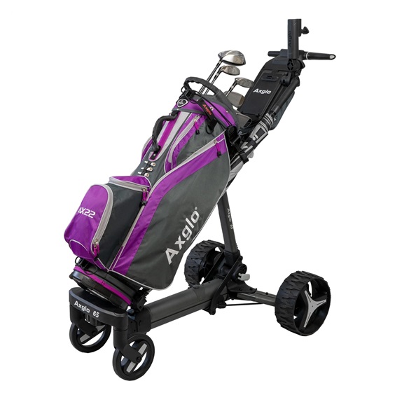 Axglo e5 Elektrotrolley, schwarz