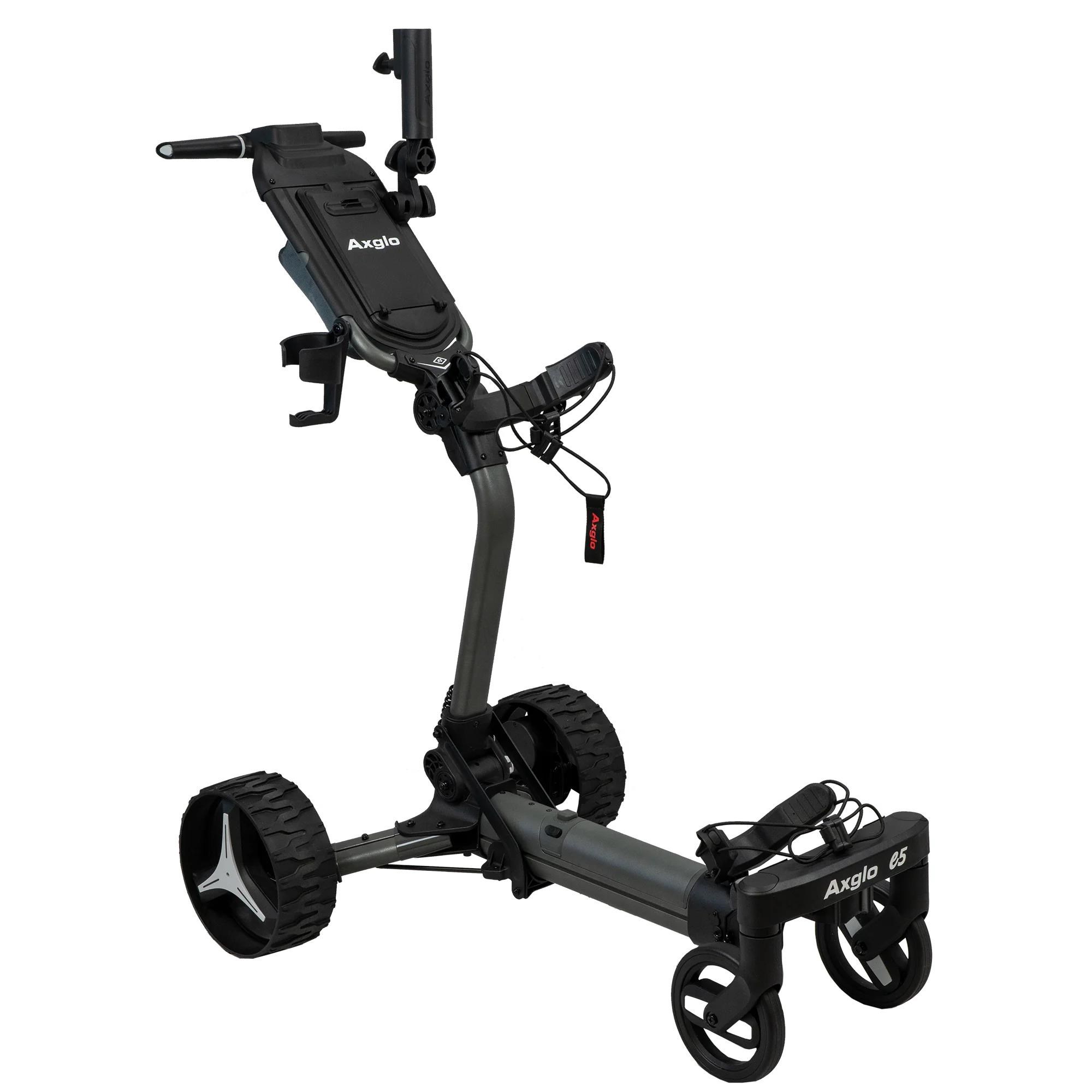 Axglo e5 Elektrotrolley, schwarz