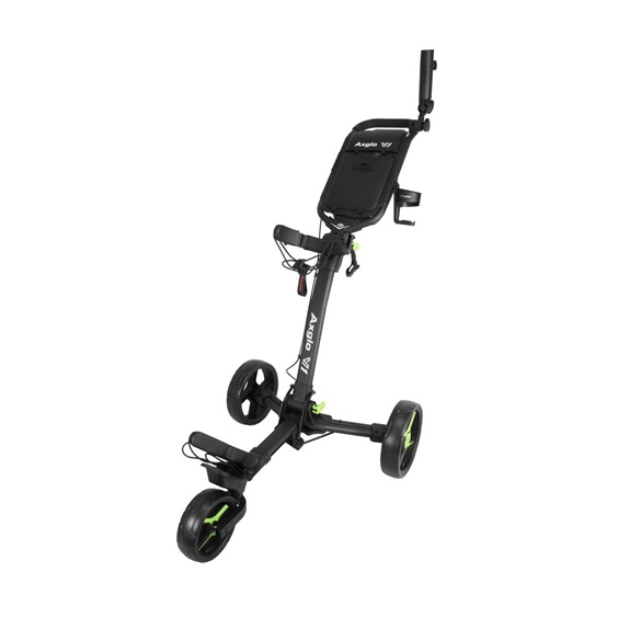 Axglo V1 Manuell Golftrolley, schwarz/grün