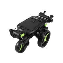 Axglo V1 Manuell Golftrolley, schwarz/grün