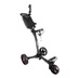 Axglo V1 Manuell Golftrolley, schwarz/rot
