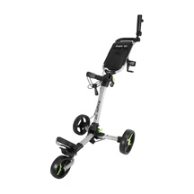 Axglo V1 Manuell Golftrolley, silber/grün