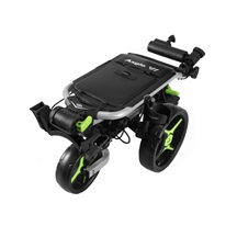Axglo V1 Manuell Golftrolley, silber/grün