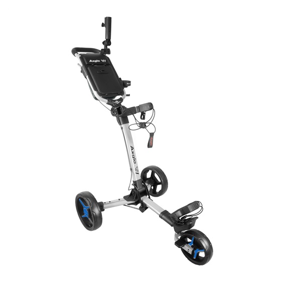 Axglo V1 Manuell Golftrolley, weiss/blau