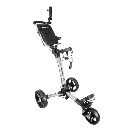 Axglo V1 Manuell Golftrolley, weiss/grau