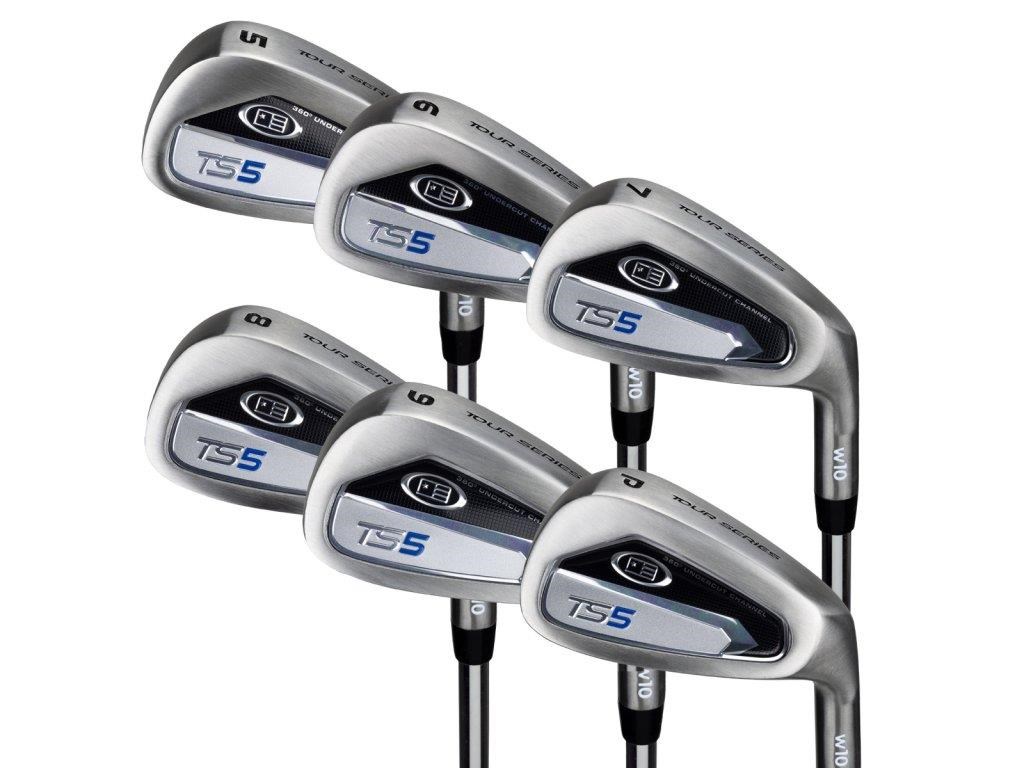 U.S. Kids Golf TS5-57 (145cm) 6-Club Junior Eisen, Stahl, 5-PW