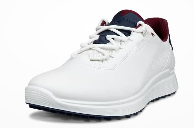 Ecco S-Casual Herren Golfschuhe, weiss/dunkelblau
