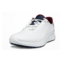 Ecco S-Casual Herren Golfschuhe, weiss/dunkelblau