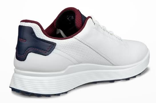 Ecco S-Casual Herren Golfschuhe, weiss/dunkelblau
