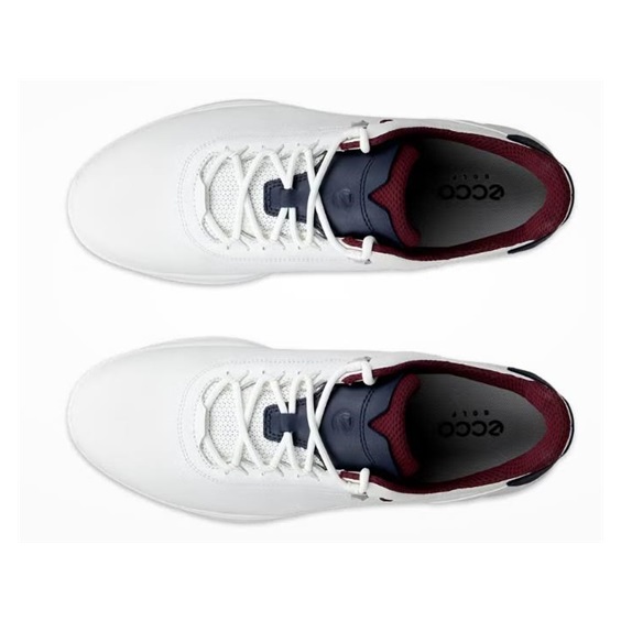 Ecco S-Casual Herren Golfschuhe, weiss/dunkelblau