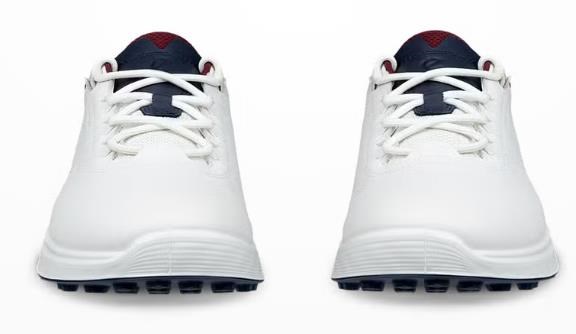 Ecco S-Casual Herren Golfschuhe, weiss/dunkelblau