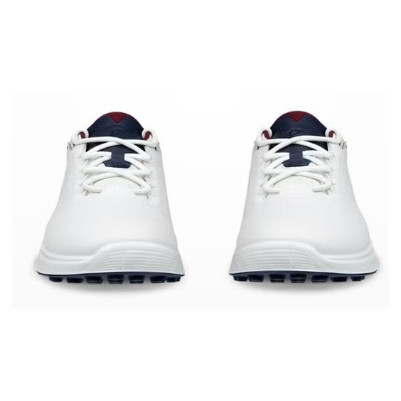 Ecco S-Casual Herren Golfschuhe, weiss/dunkelblau