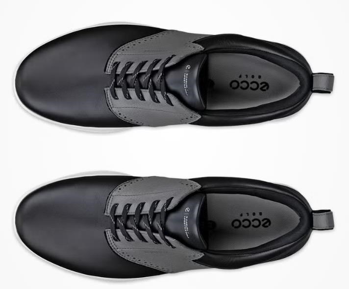 Ecco S-Casual Herren Golfschuhe, schwarz/grau