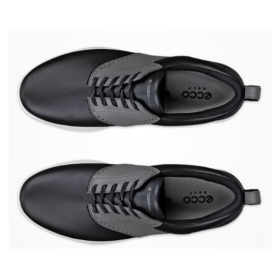 Ecco S-Casual Herren Golfschuhe, schwarz/grau