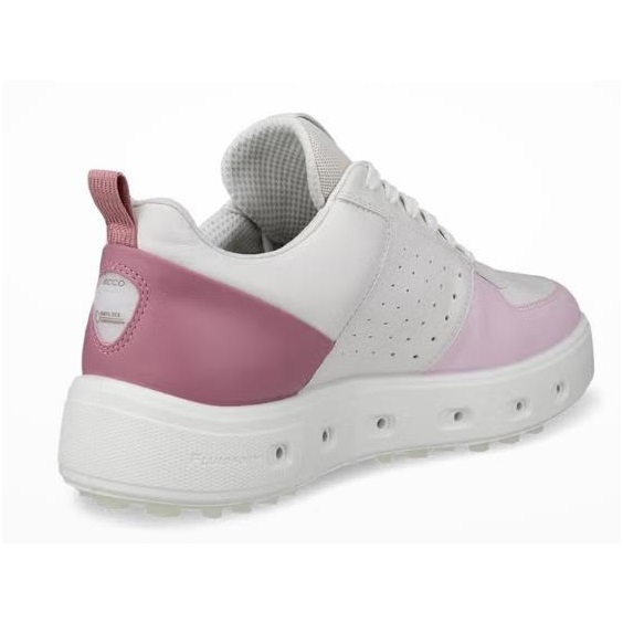 Ecco Golf Street 720 Damen Golfschuhe, white/blush/blossom rose