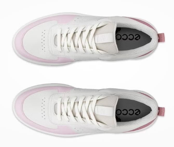 Ecco Golf Street 720 Damen Golfschuhe, white/blush/blossom rose