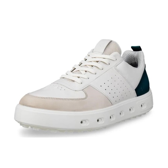 Ecco Street 720 Herren Golfschuhe, gravel/white/baygreen