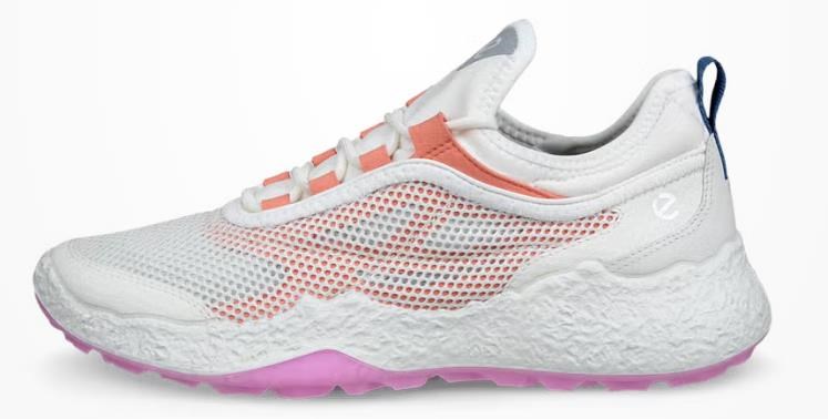 Ecco Biom H5 Damen Golfschuhe, white/burnt coral