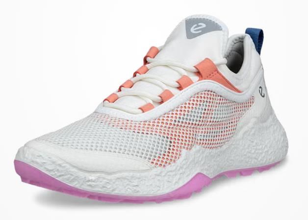 Ecco Biom H5 Damen Golfschuhe, white/burnt coral