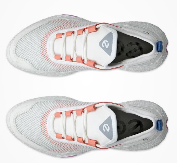 Ecco Biom H5 Damen Golfschuhe, white/burnt coral