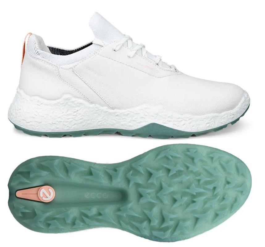 Ecco Biom H5 Damen Golfschuhe, white/sedum green