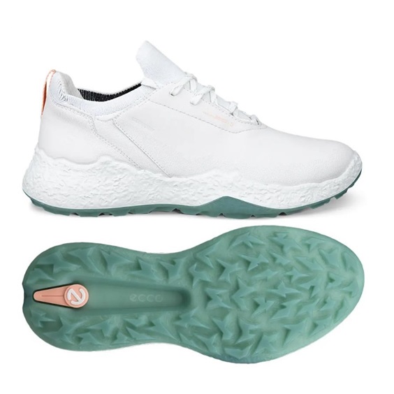 Ecco Biom H5 Damen Golfschuhe, white/sedum green