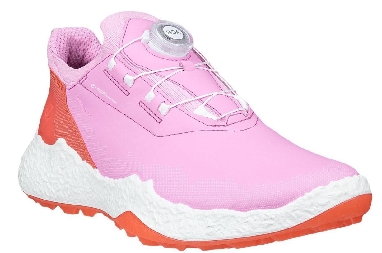 Ecco Biom H5 BOA Damen Golfschuhe, lilac chiffon/burnt coral
