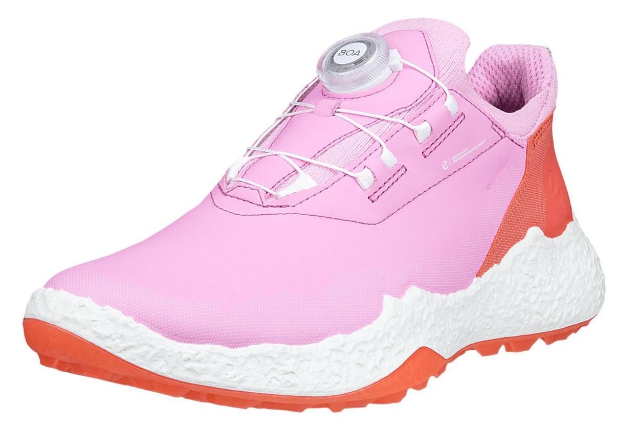 Ecco Biom H5 BOA Damen Golfschuhe, lilac chiffon/burnt coral