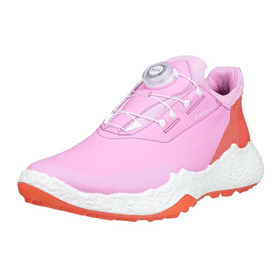 Ecco Biom H5 BOA Damen Golfschuhe, lilac chiffon/burnt coral