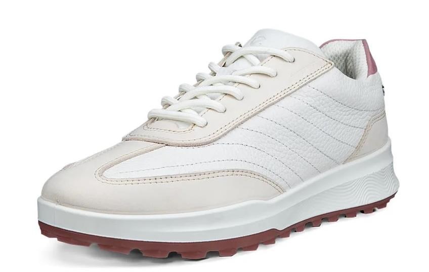 Ecco Street Vibe Damen Golfschuhe, limestone/white/blush