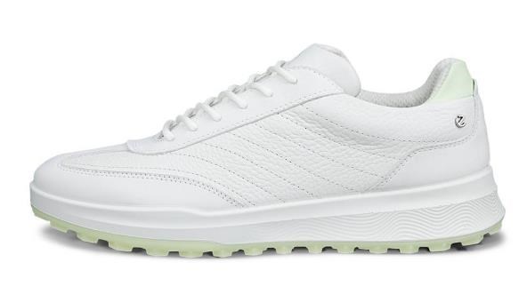 Ecco Street Vibe Damen Golfschuhe, shadow white/lime cream