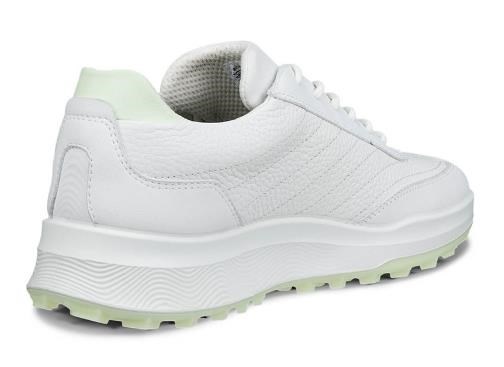 Ecco Street Vibe Damen Golfschuhe, shadow white/lime cream