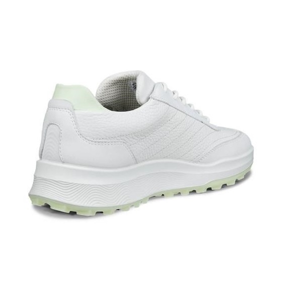Ecco Street Vibe Damen Golfschuhe, shadow white/lime cream