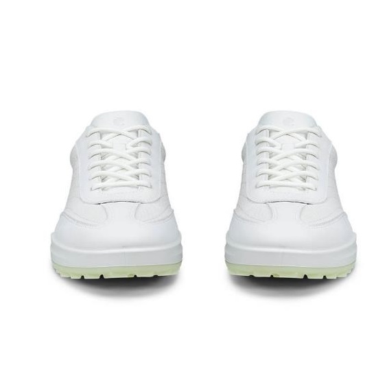 Ecco Street Vibe Damen Golfschuhe, shadow white/lime cream