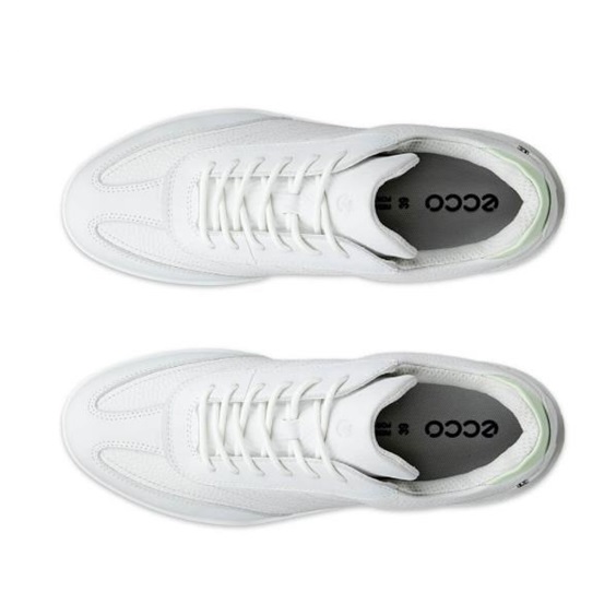 Ecco Street Vibe Damen Golfschuhe, shadow white/lime cream