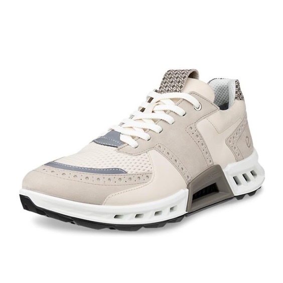 Ecco Biom C4 Herren Golfschuhe, pure cashmere/limestone/dark clay