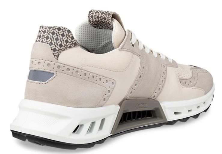 Ecco Biom C4 Herren Golfschuhe, pure cashmere/limestone/dark clay