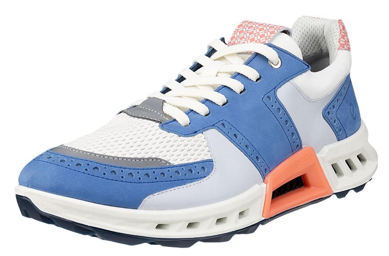 Ecco Biom C4 Herren Golfschuhe, federal blue/white/burnt coral