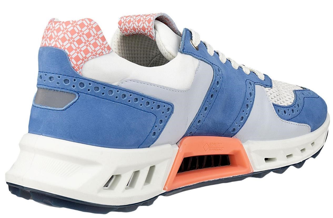 Ecco Biom C4 Herren Golfschuhe, federal blue/white/burnt coral