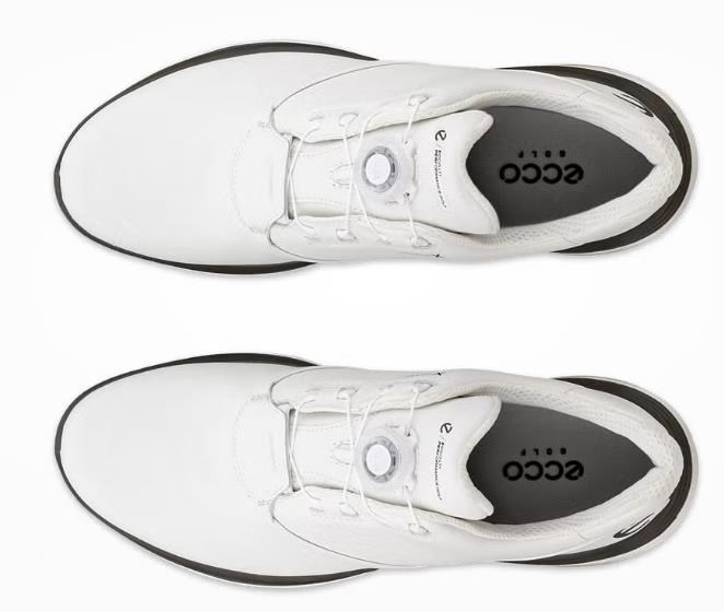 Ecco LT1 Boa Herren Golfschuhe, white/tarmac