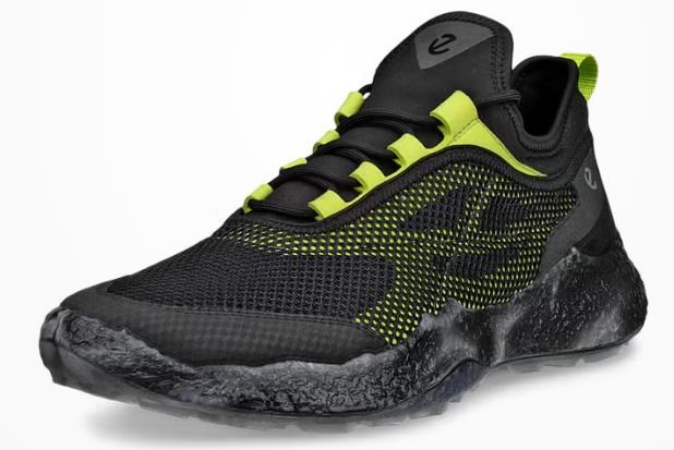 Ecco Biom H5 Herren Golfschuhe, black/lime punch