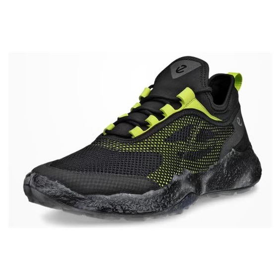 Ecco Biom H5 Herren Golfschuhe, black/lime punch