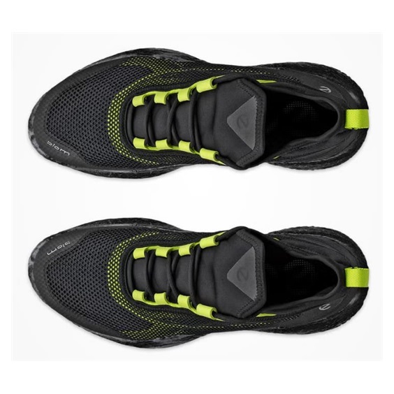 Ecco Biom H5 Herren Golfschuhe, black/lime punch