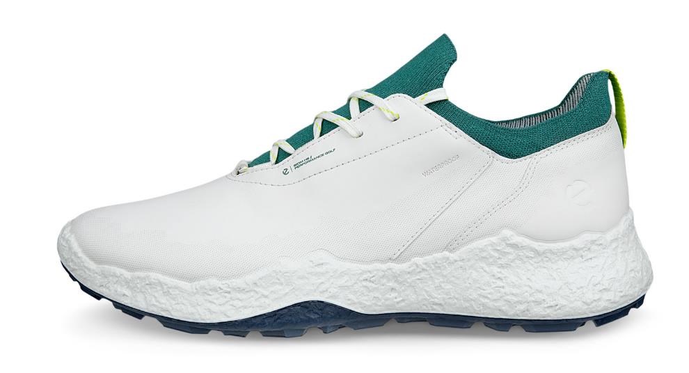 Ecco Biom H5 Herren Golfschuhe, white/baygreen