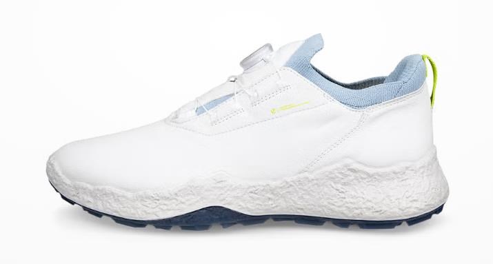 Ecco Biom H5 Boa Herren Golfschuhe, white/dusty blue