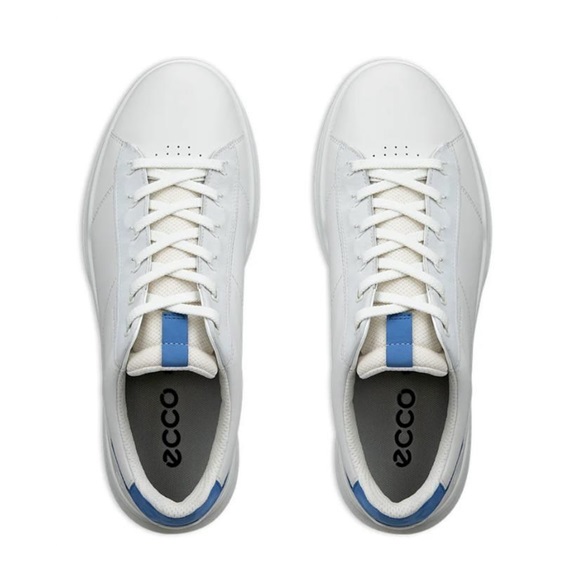 Ecco Street Vibe Herren Golfschuhe, weiss/blau