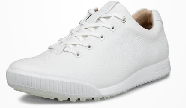 Ecco Golf Street Retro Herren Golfschuhe, weiss