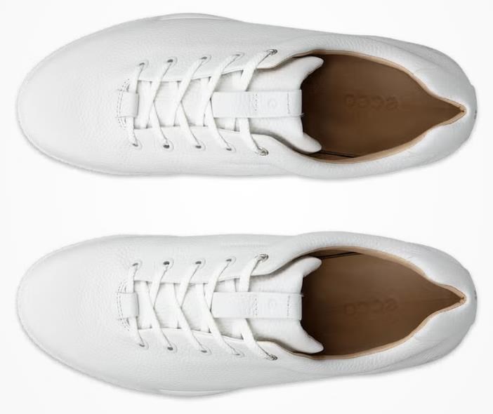 Ecco Golf Street Retro Herren Golfschuhe, weiss