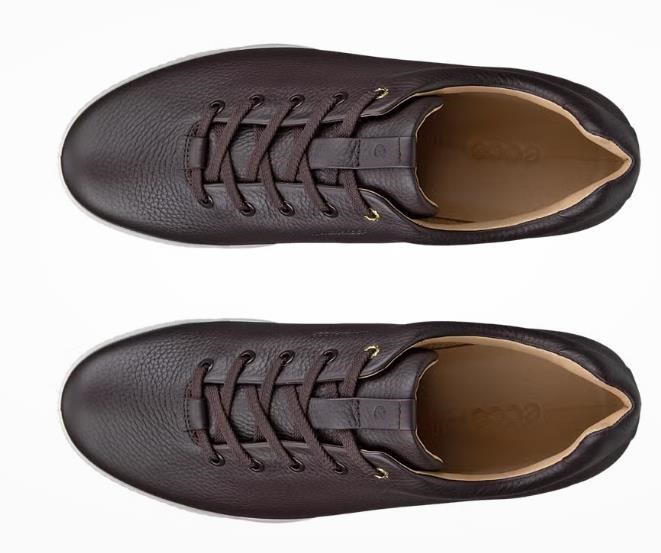 Ecco Golf Street Retro Herren Golfschuhe, braun
