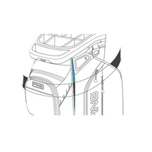 Ping Traverse 244 Cartbag, Dunkelblau / Sand meliert